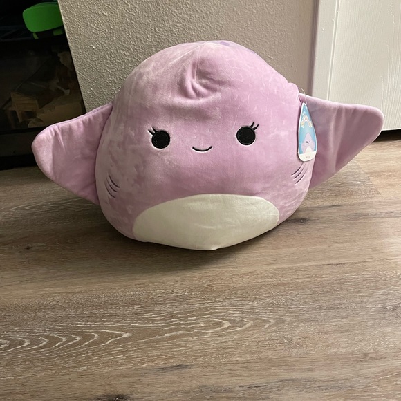 Squishmallows Lavender Stingray Plush - Picture 1 of 2